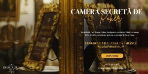 Experiența exclusivistă Full House Poker: camera de poker secretă cu un poker chip set autentic în inima Bucureștiului